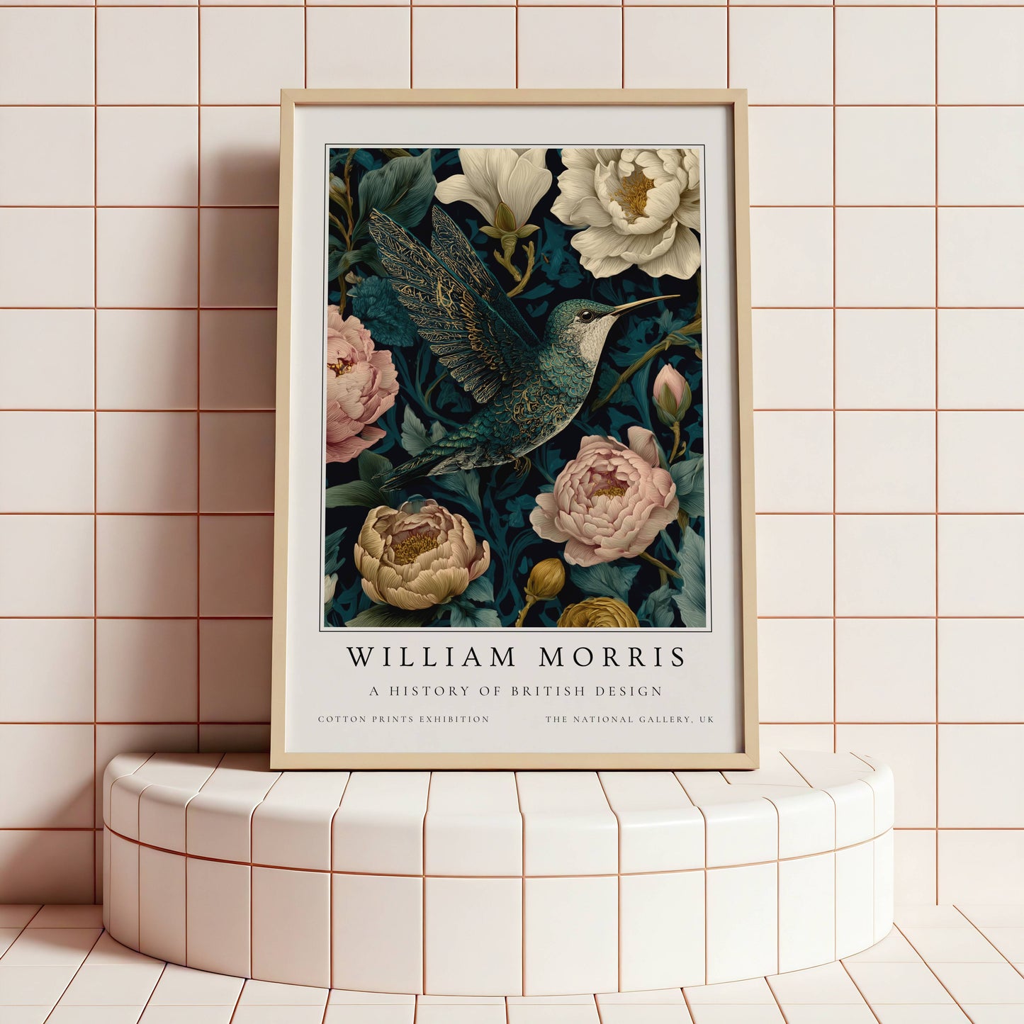 William Morris Midnight Garden Art Print Set