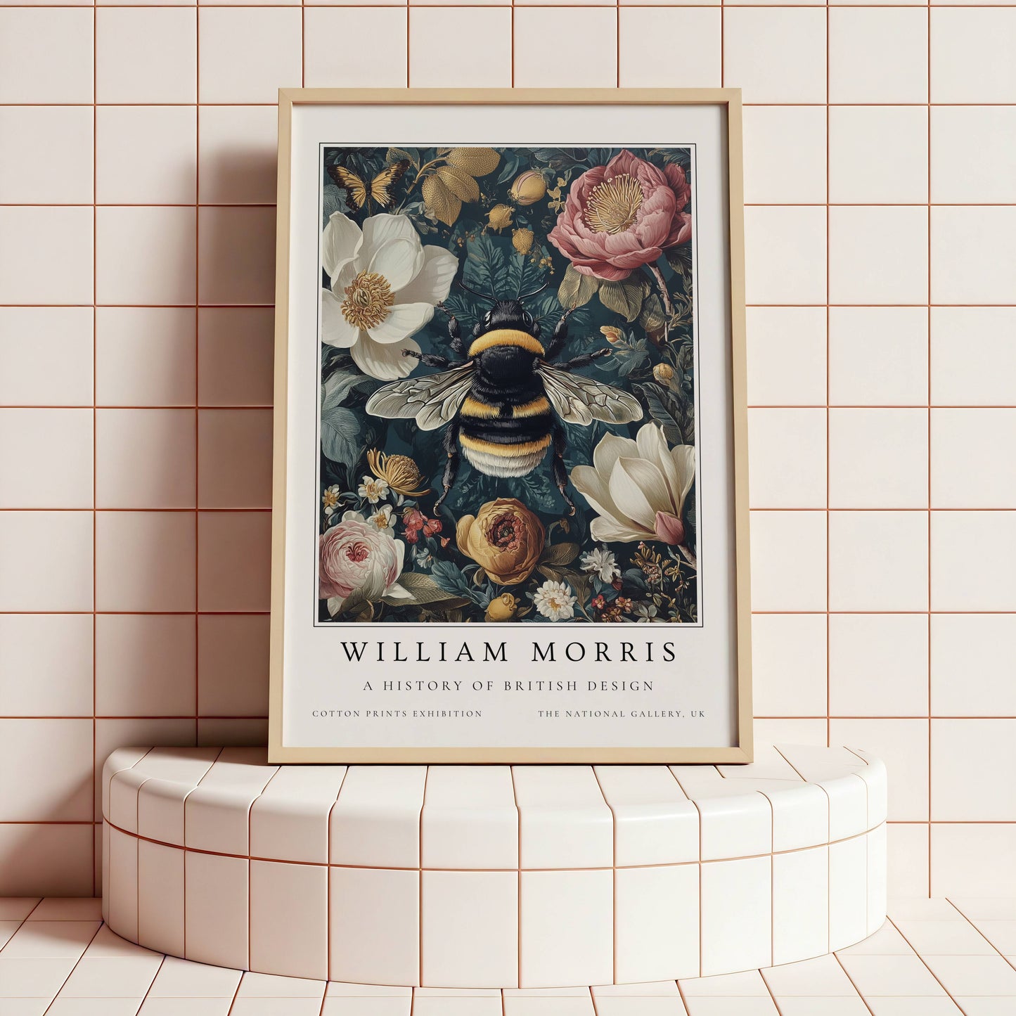 William Morris Midnight Garden Art Print Set
