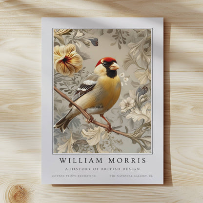 William Morris Garden Birds Art Print Set