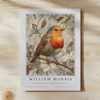 William Morris Garden Birds Art Print Set