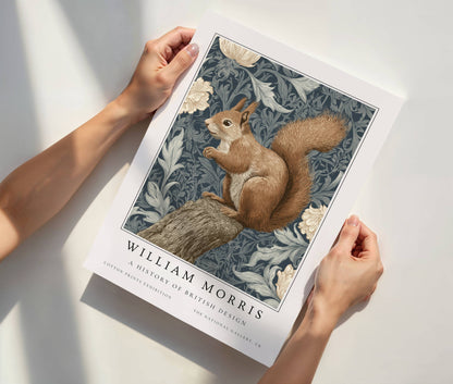 William Morris Woodland Creatures Art Print Set