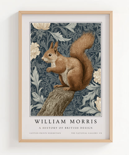 William Morris Woodland Creatures Art Print Set