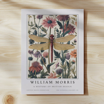 William Morris Vintage Wildflower Art Print Set