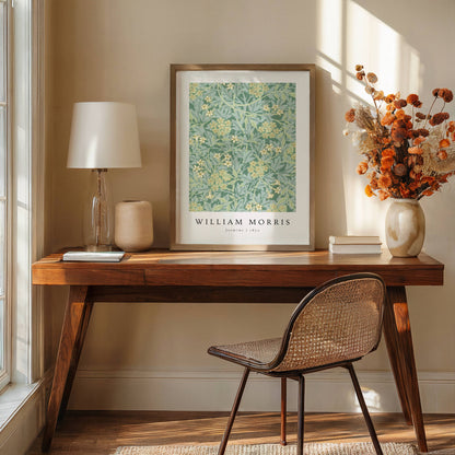 William Morris Green Garden Art Print Set