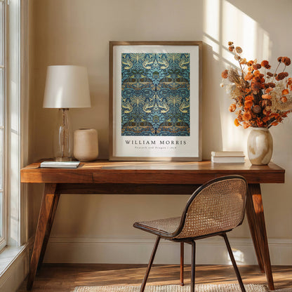 William Morris Blue Heritage Art Print Set