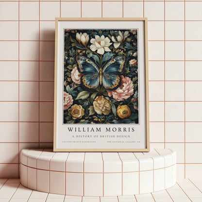 William Morris Midnight Garden Art Print Set